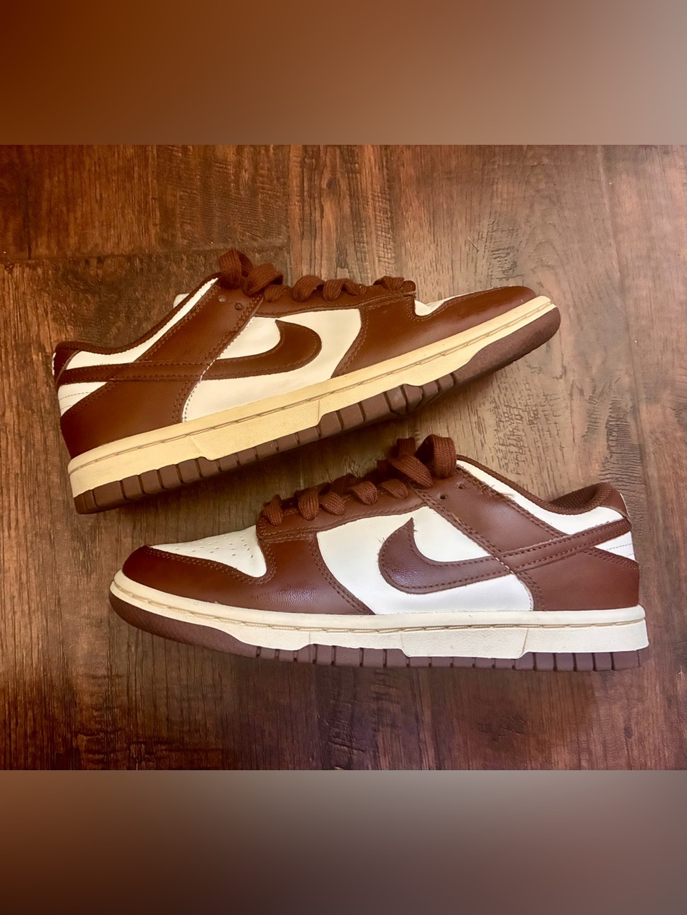 Chocolate Nike Low Dunk Trainers